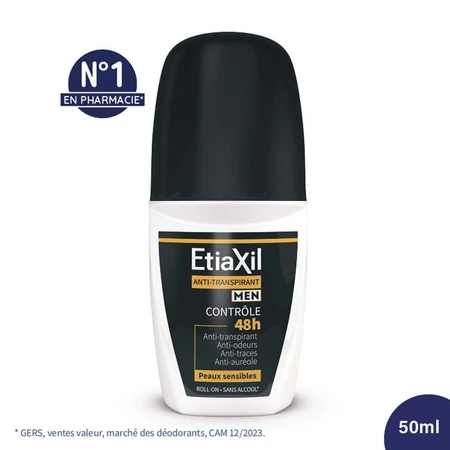 Etiaxil Deodorant Roll-on 48 Stunden für Männer 2x50ml