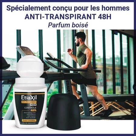Etiaxil Deodorant Roll-on 48 Stunden für Männer 2x50ml