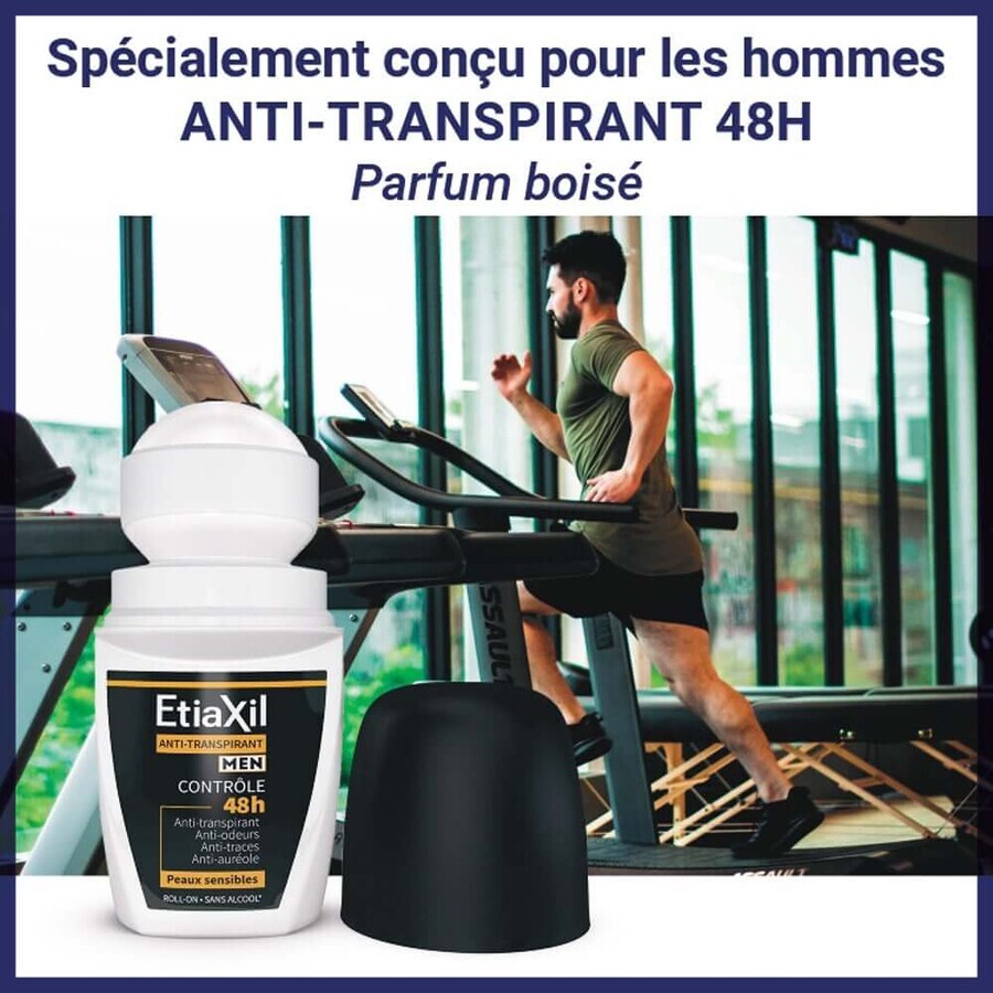 Etiaxil Deodorant Roll-on 48 uur voor mannen 2x50ml Etiaxil Deodorant Roll-on 48 uur voor mannen 2x50ml