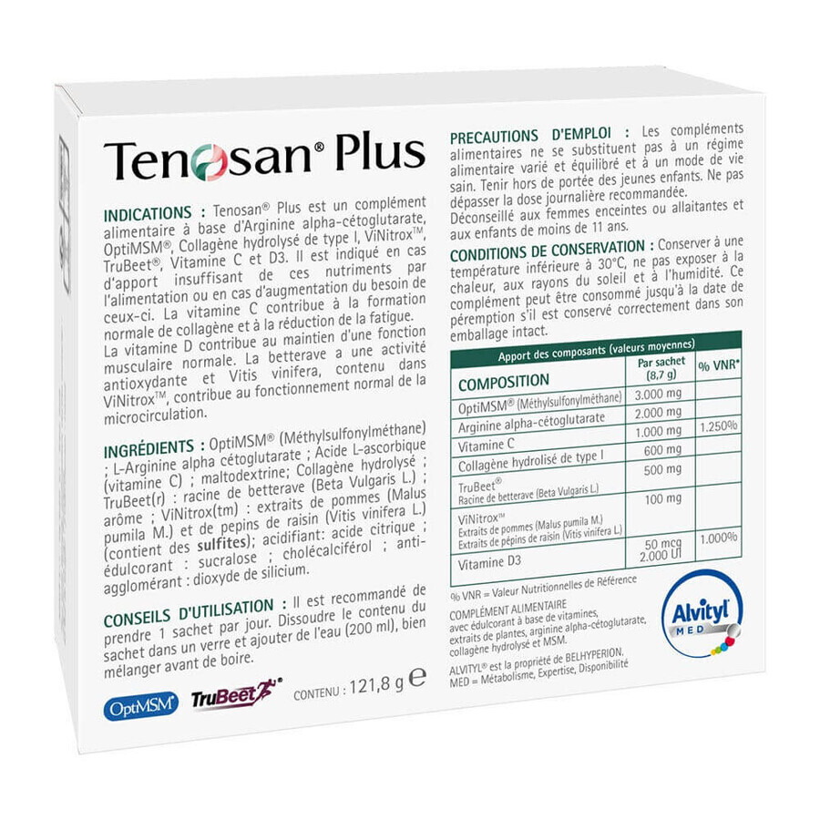 Alvityl Tenosan Plus 14 Beutel Alvityl Tenosan Plus 14 Beutel