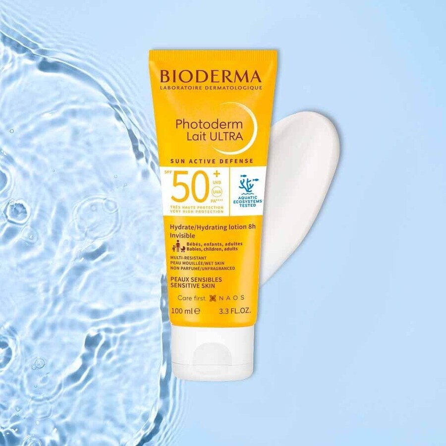Bioderma Photoderm Ultra Milk SPF50+ hydration 8h sensitive skin 100ml Bioderma Photoderm Ultra Milk SPF50+ hydration 8h sensitive skin 100ml