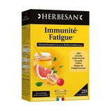 Herbesan Complexe Vitalité Immunité Fatigue 20 Ampullen