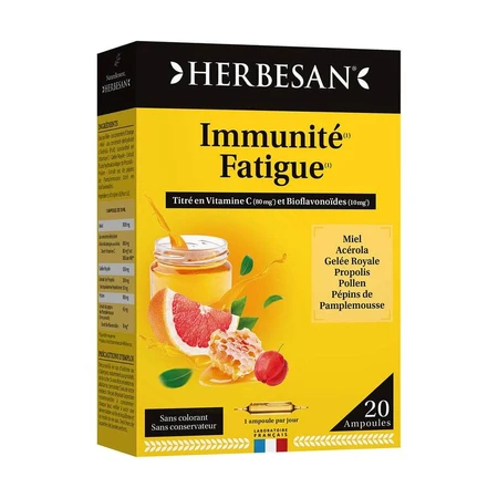 Herbesan Complexe Vitalité Immunité Müdigkeit 20 Ampullen