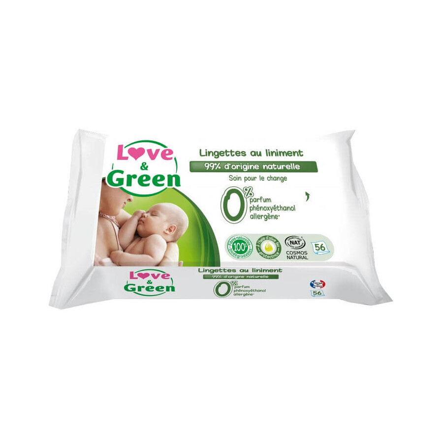 Comprar Toallitas cambiadoras Love&Green Baby Linen x56 Toallitas cambiadoras Love&Green Baby Linen x56