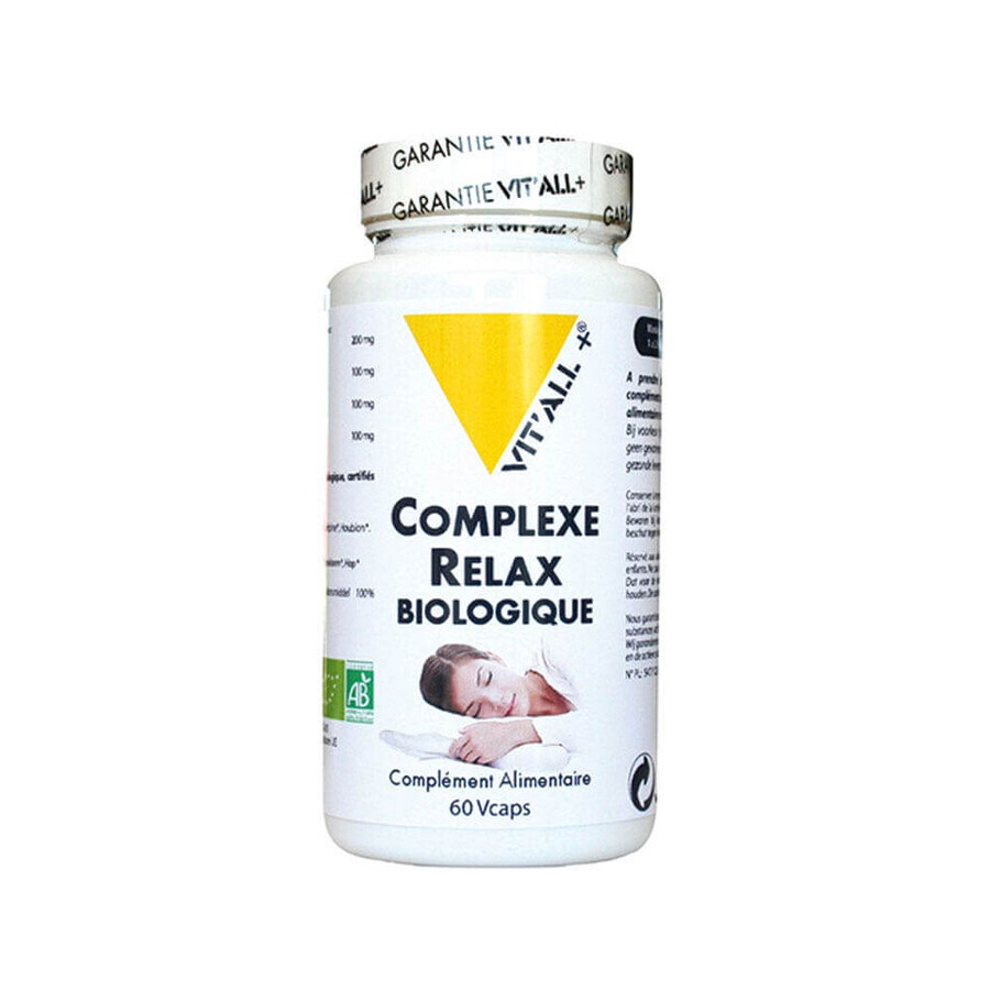 Vit'All+ Organic Relaxation Complex 60 capsules