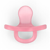 Suavinex Sucette Physiologique tout Silicone Smoothie Rose 6 à 18 mois