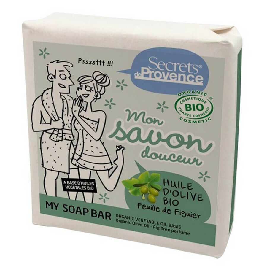 Acquista Secrets de Provence Sapone all'olio di oliva con Foglie di Fico 100g Secrets de Provence Sapone all'olio di oliva con Foglie di Fico 100g