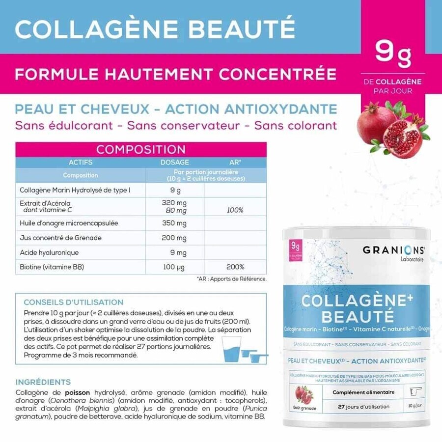 Granions Collagen+ Beauty 275g