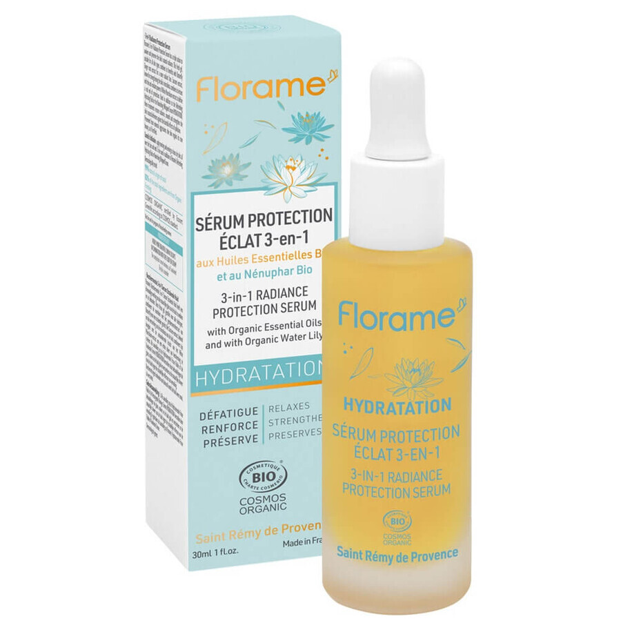 Florame Bio 3-in-1 Helderheid Beschermend Serum 30ml