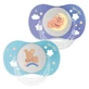 Luc Et Lea Essentiel Symmetrical Soother in phosphorescent silicone 18 months and over x2