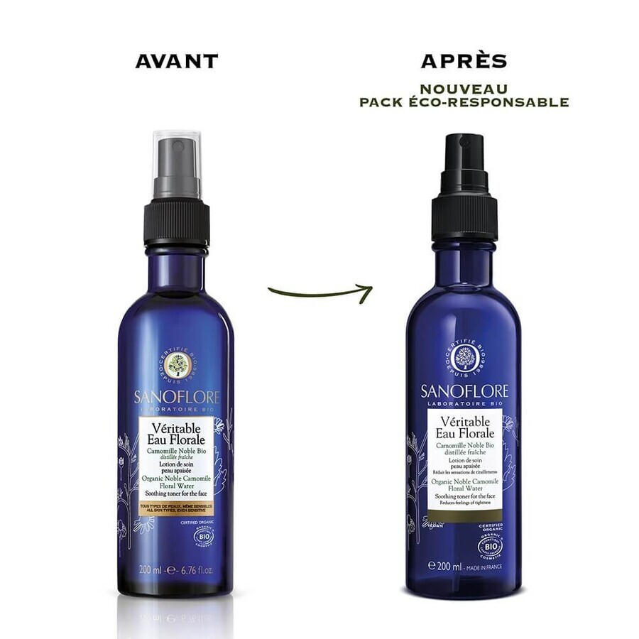 Sanoflore Eaux Florales Veritable Eau Florale Camomille Noble Bio 200ml