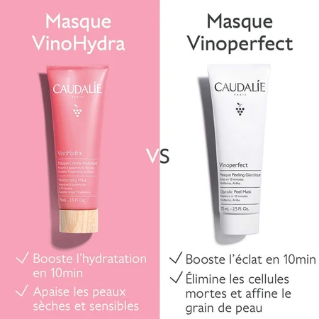 Caudalie VinoHydra Feuchtigkeitsspendende Creme-Maske 75ml