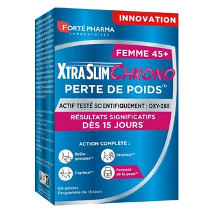 Forté Pharma XtraSlim Chrono Gewichtsverlust Frauen 45+ 60 Gele