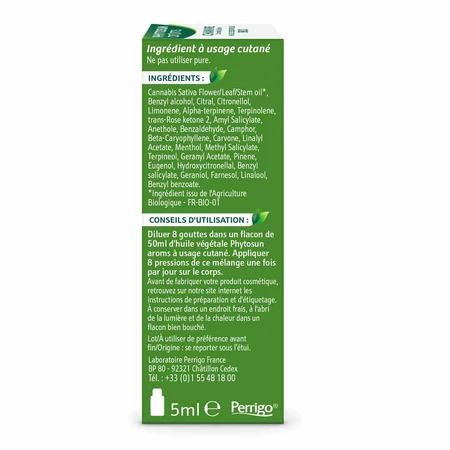 Phytosun Aroms Ätherisches Hanföl Bio 5ml