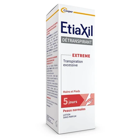 Etiaxil Detranspirant Déodorant Pieds & Mains Peaux Nomales 100ml
