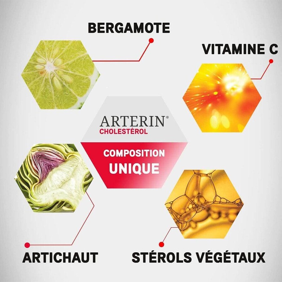 Omega Pharma Cholesterol Arterin Active Ingredients of Natural Origin 30 Tablets