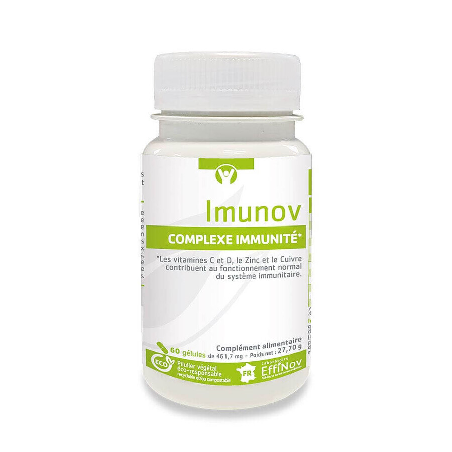 Effinov Nutrition Imunov Complejo Inmunitario 60 cápsulas