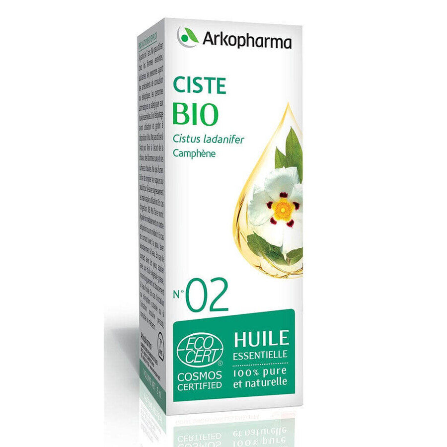 Arkopharma Arkoessentiel Huile Essentielle N°2 Ciste (cistus Ladanifer) 5ml