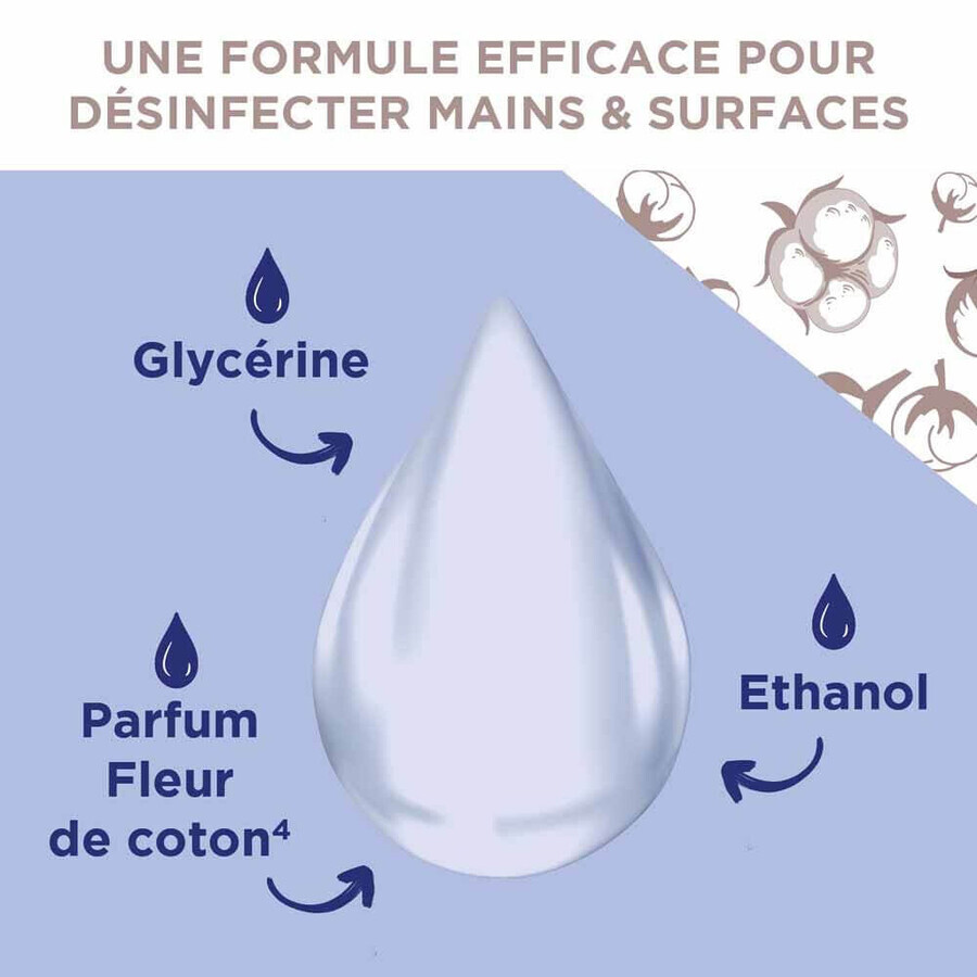 Baccide Antiviral Disinfectant Spray Hands and Surfaces Cotton Flower 100ml