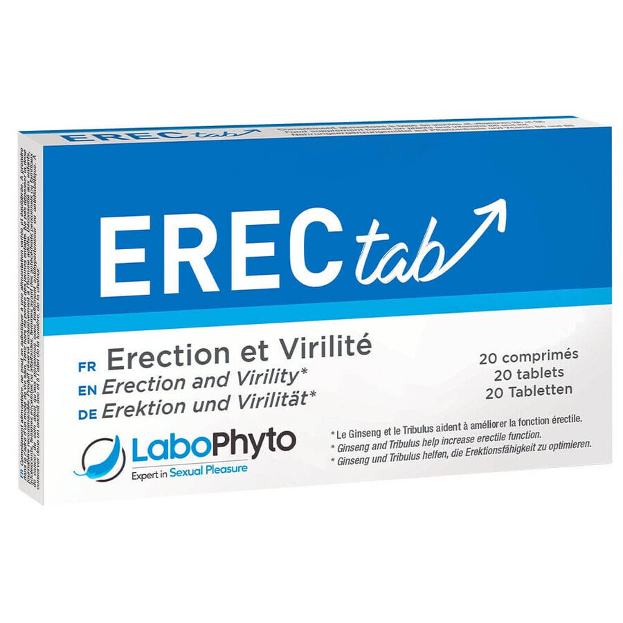 LaboPhyto Erectab Erección y virilidad 20 comprimidos