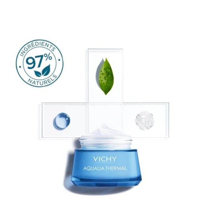Vichy Aqualia Creme Hydratante Eau Thermale Acide Hyaluronique Peau Seche 50ml