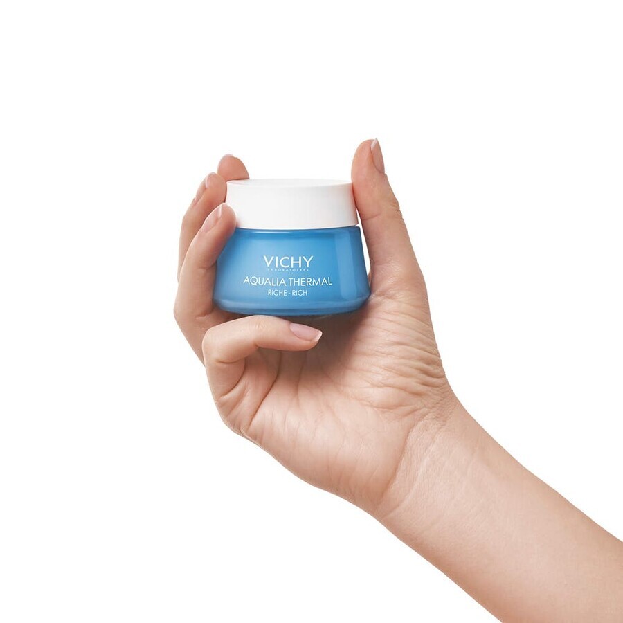 Vichy Aqualia Creme Hydratante Eau Thermale Acide Hyaluronique Peau Seche 50ml