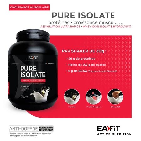 Eafit Pure Isolate 750 g