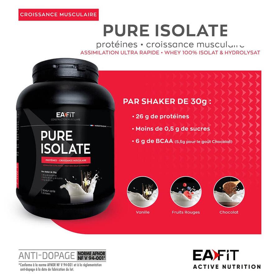 Eafit Reines Isolat 750 g