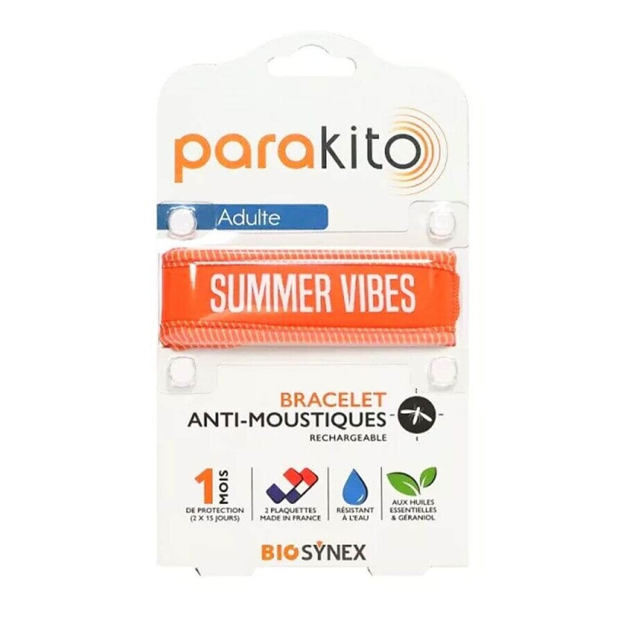 Para Kito Adult Natural Mosquito Repellent Bracelet Sports Collection