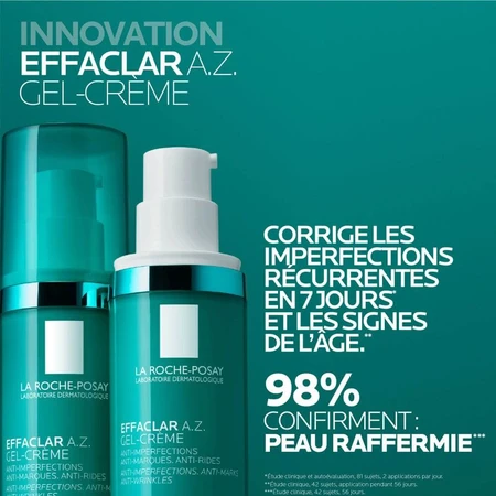 La Roche-Posay Effaclar A.Z. Gel Crema Anti-Imperfecciones 40 ml