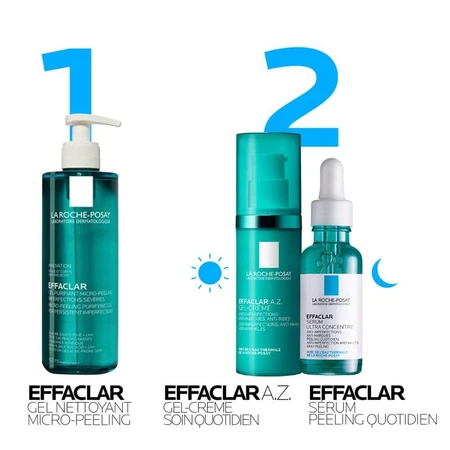 La Roche-Posay Effaclar A.Z. Gel Crema Anti-Imperfecciones 40 ml