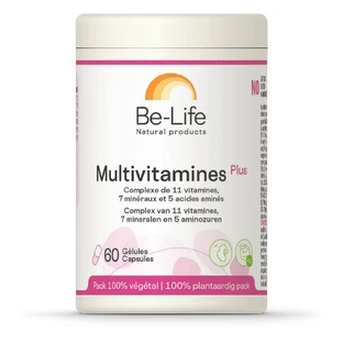 Be-Life Multivitamines Plus 60 gélules