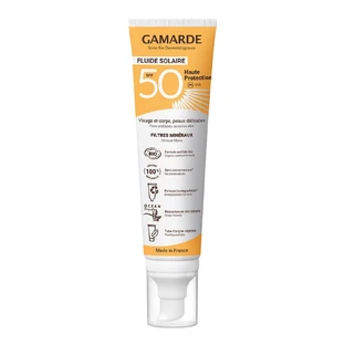 Gamarde Fluide Solaire Spf 50 Bio Haute Protection 100ml