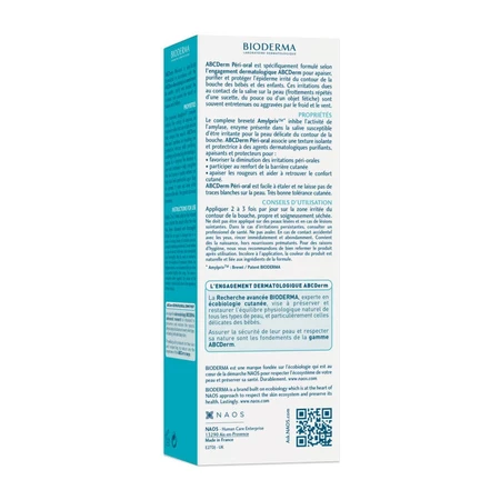 Bioderma Abcderm Irritatie Lipcontour Kalmerende Periorale Crème 40ml