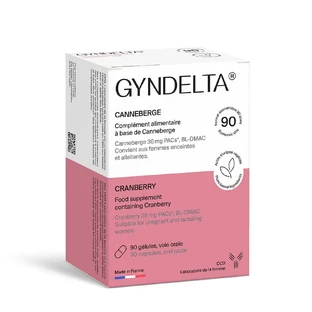Ccd Gyndelta Cranberry Pacs 90 Capsules 36mg