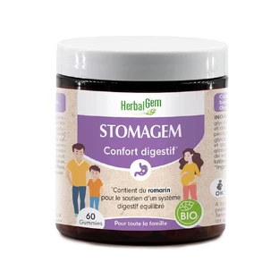 Herbalgem Stomagem Comfort Spijsvertering Bio 60 gummiesnoepjes