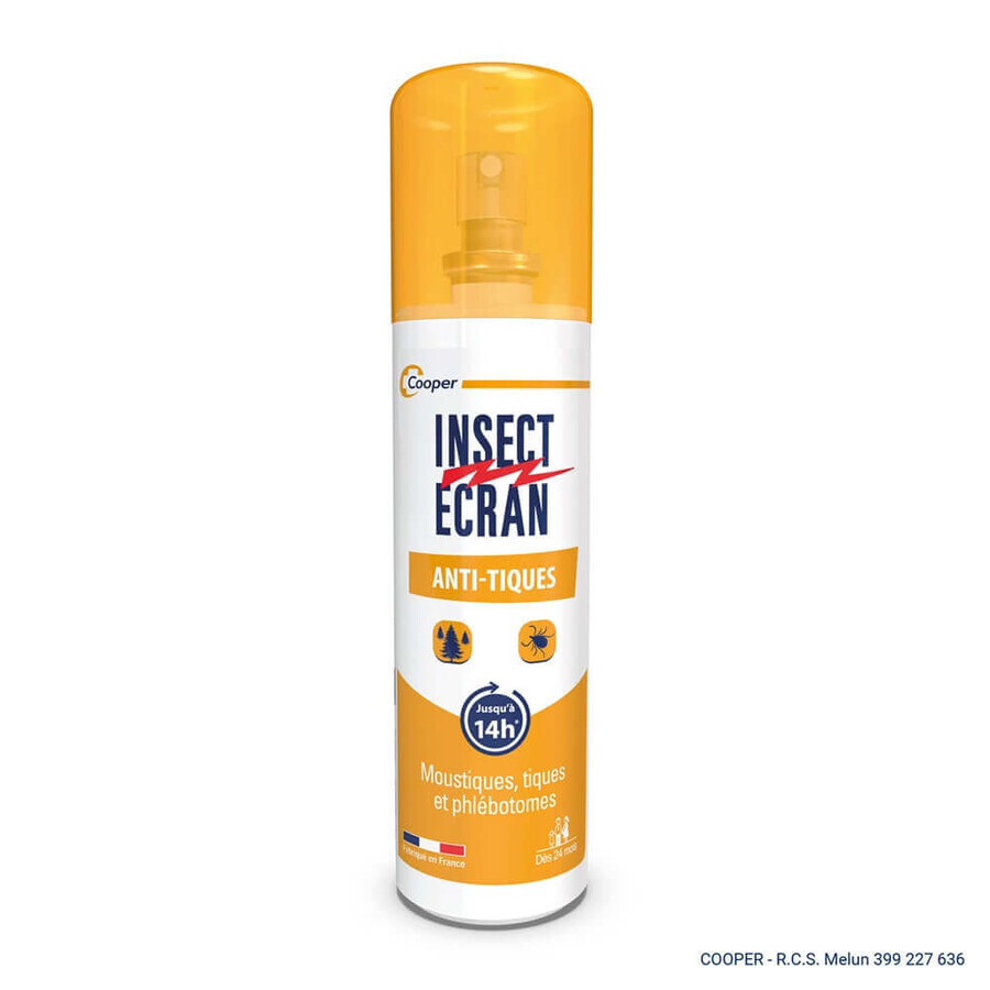 Insect Ecran Skin Tick Repellent Spray for Adults and Children 100ml