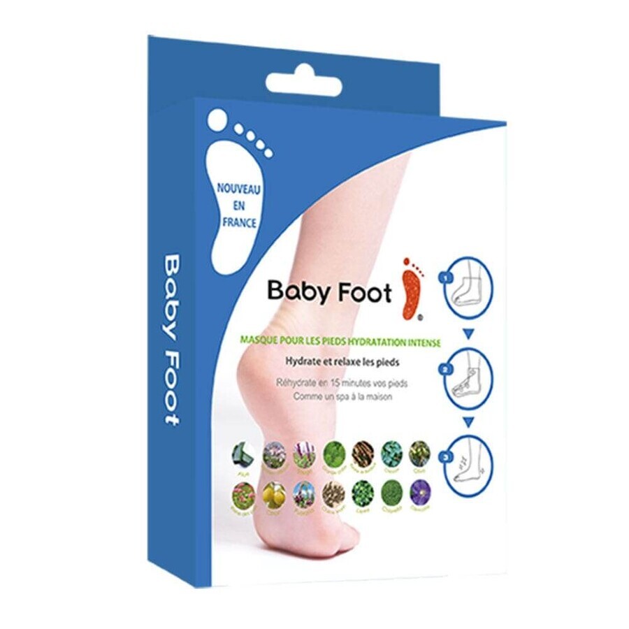Acquista Baby Foot Maschera a calza per l'idratazione intensa Per i Piedi 1 coppia Baby Foot Maschera a calza per l'idratazione intensa Per i Piedi 1 coppia
