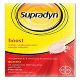 Supradyn Boost Guarana 20 fruit-flavored effervescent tablets