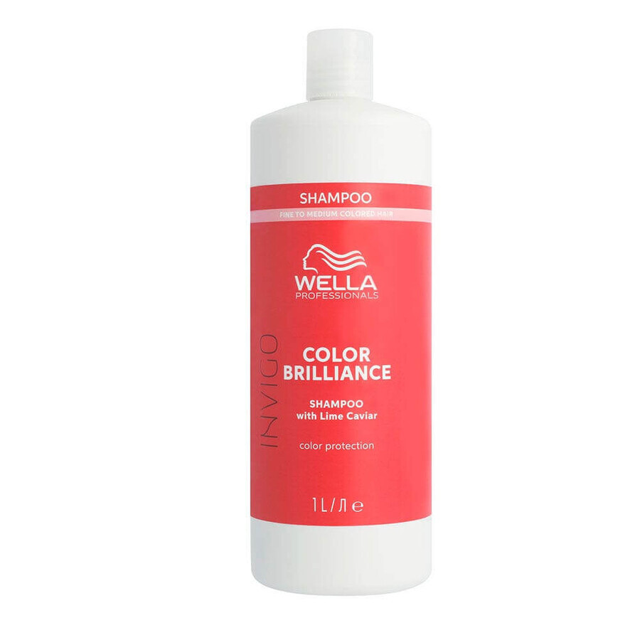 Buy Wella Professionals Invigo Color Brilliance Shampoo for Colored Hair Cheveux Colorés Fins à Moyens 1L Wella Professionals Invigo Color Brilliance Shampoo for Colored Hair Cheveux Colorés Fins à Moyens 1L