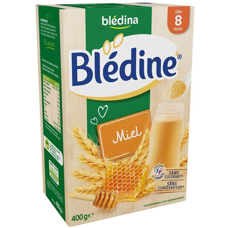 Winkel op Blédine Blédine Graanpoeder Honing-Smaak Kinderen vanaf 8 maanden 400g Blédine Blédine Graanpoeder Honing-Smaak Kinderen vanaf 8 maanden 400g