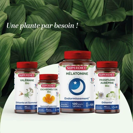 Superdiet Sint-Janskruid Biologisch Goed moreel 20 flacons Bien-Être Émotionnel 15 ml
