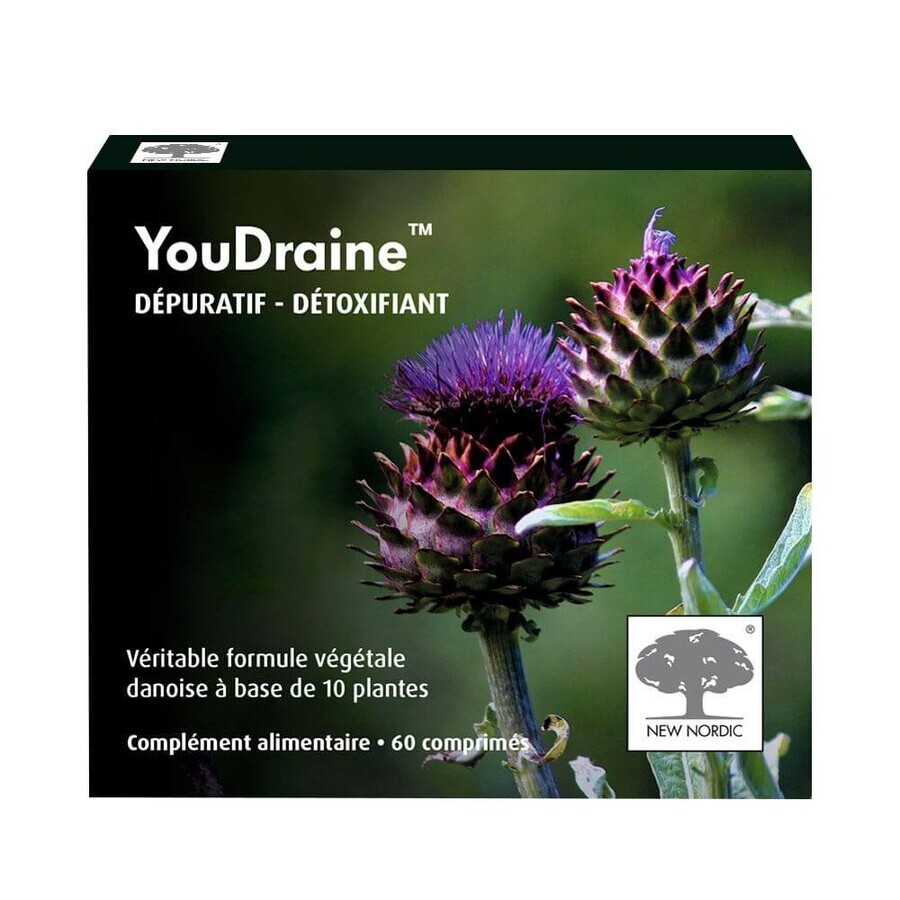 New Nordic Youdraine 60 comprimate de detoxifiere