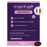 Manhaé Premenopausia y Menopausia Suplemento Sin Hormonas 30 Cápsulas