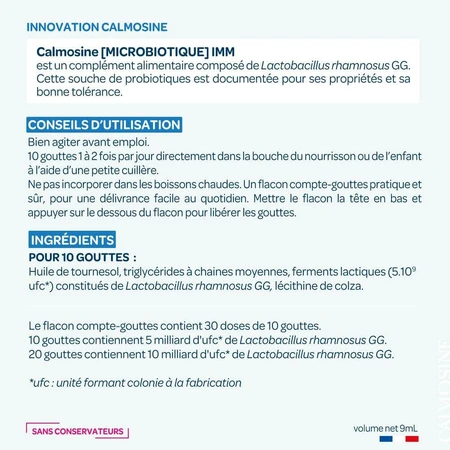 Calmosine Microbiota IMM 9ml