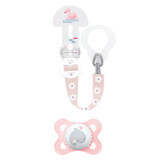 Mannequin symétrique Mam + clip mannequin 2 à 6 Mois x2