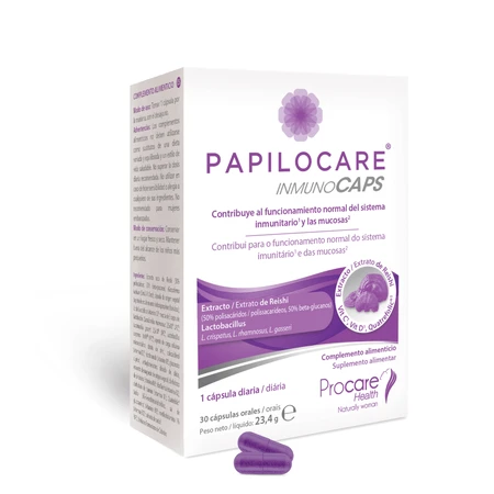 Papilocare Immunocaps, 30 cápsulas, Procare Health