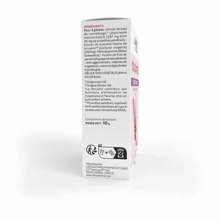 Arkopharma Cys-Control Urinary Comfort Canneberge 20 Kapseln