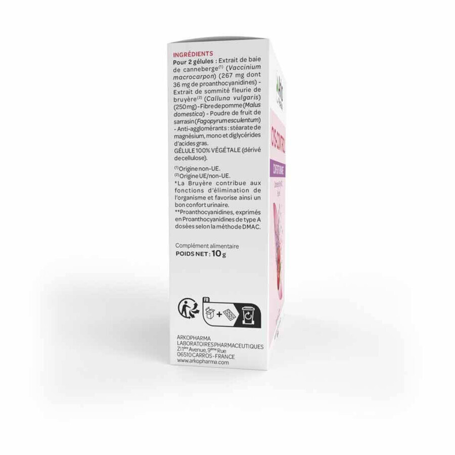 Arkopharma Cys-Control Urinary Comfort Canneberge 20 Kapseln