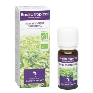 Dr. Valnet TROPICAL BASIL ESSENTIAL OIL BIO 10ml
